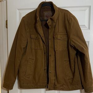 Levi's Men's Tan Military Jacket